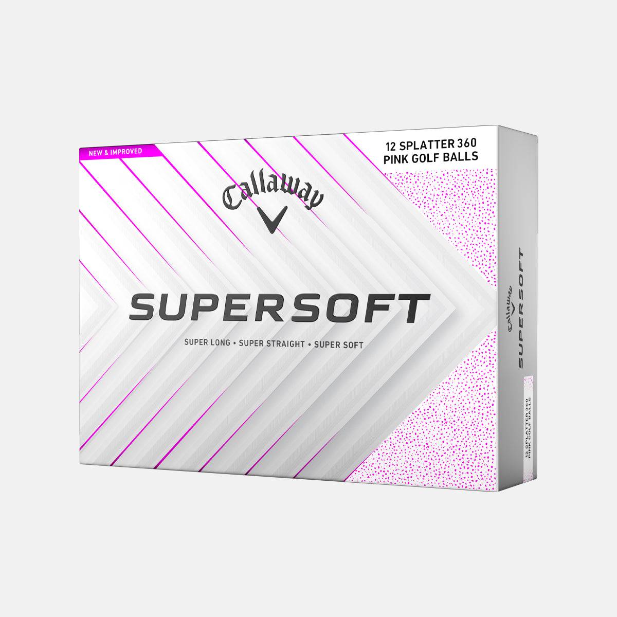 Callaway Supersoft Splatter - Pink.