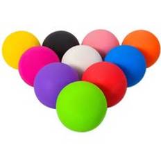 THYFIT High Quality Home Gym Fitness Massage Ball Custom Logo Non-toxic Eco friendly Silicone Lacrosse Ball