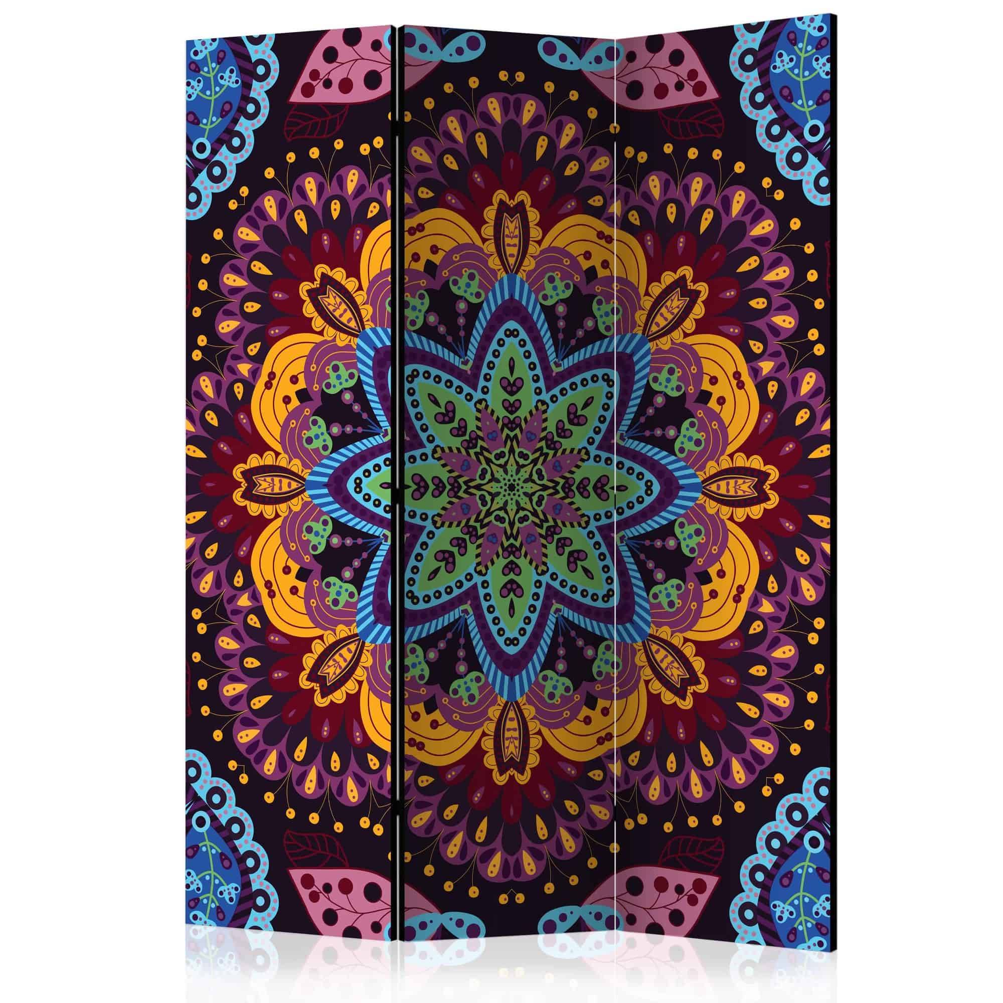Skærmvæg Colourful Kaleidoscope