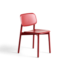 HAY Soft Edge 60 stol Fall red-fall red ekstativ - Röd