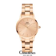 DANIEL WELLINGTON ICONIC LINK UNITONE ROSE GOLD 28 MM - DW00100401