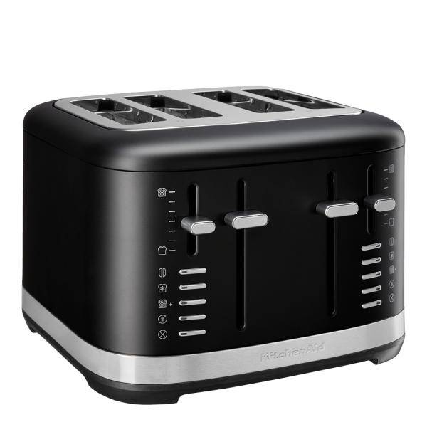 KitchenAid - Brödrost 4 skivor 5KMT4109EBM Matt Svart