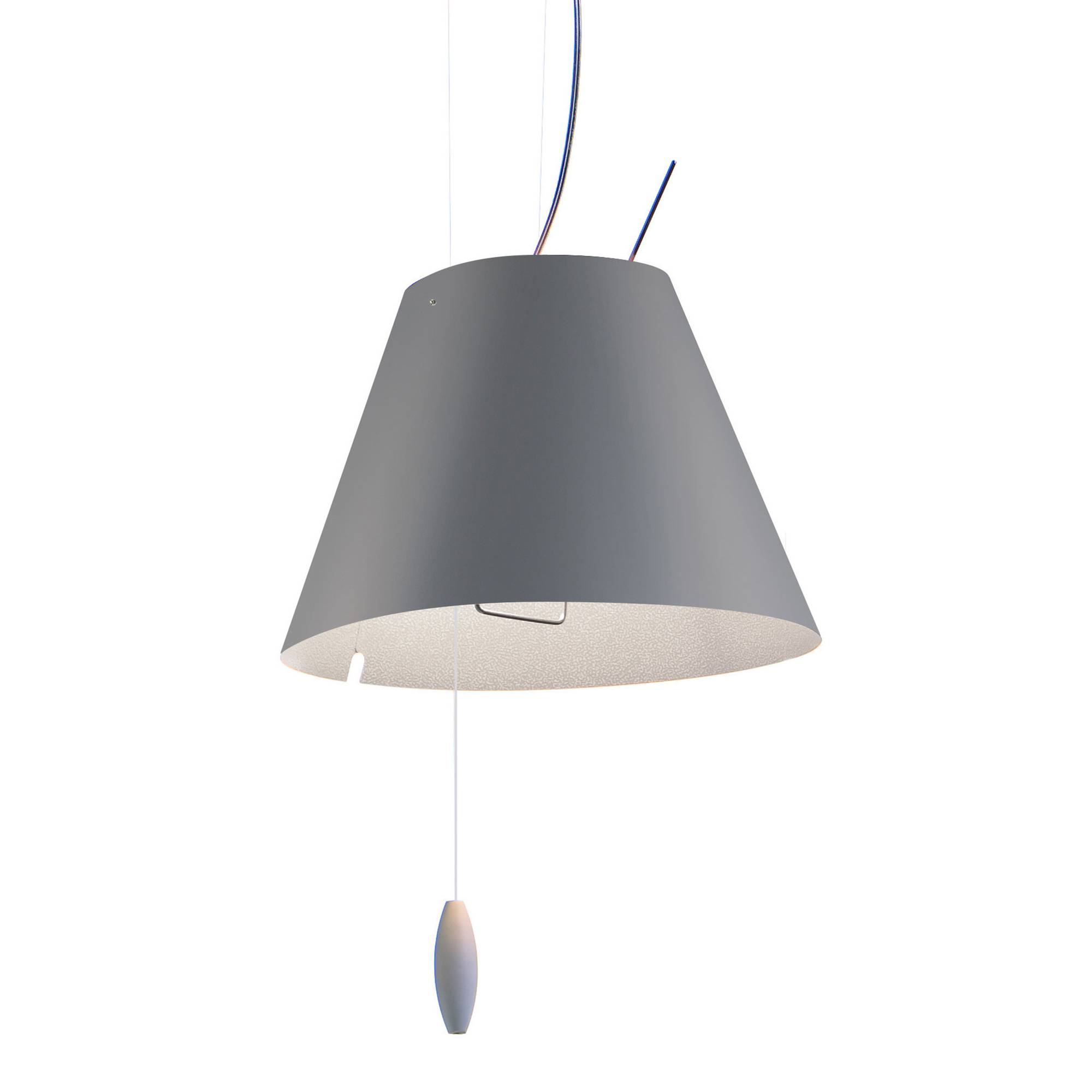 Luceplan - Costanzina D13 Pendellampa, Grå - Pendellampor - Paolo Rizzatto - Grå
