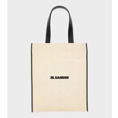 Border Book Tote Bag Natural
