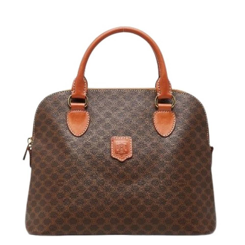 Celine Vintage Pre-owned Plast hndtasker - Vintage - Dame - Brun - ONE SIZE -