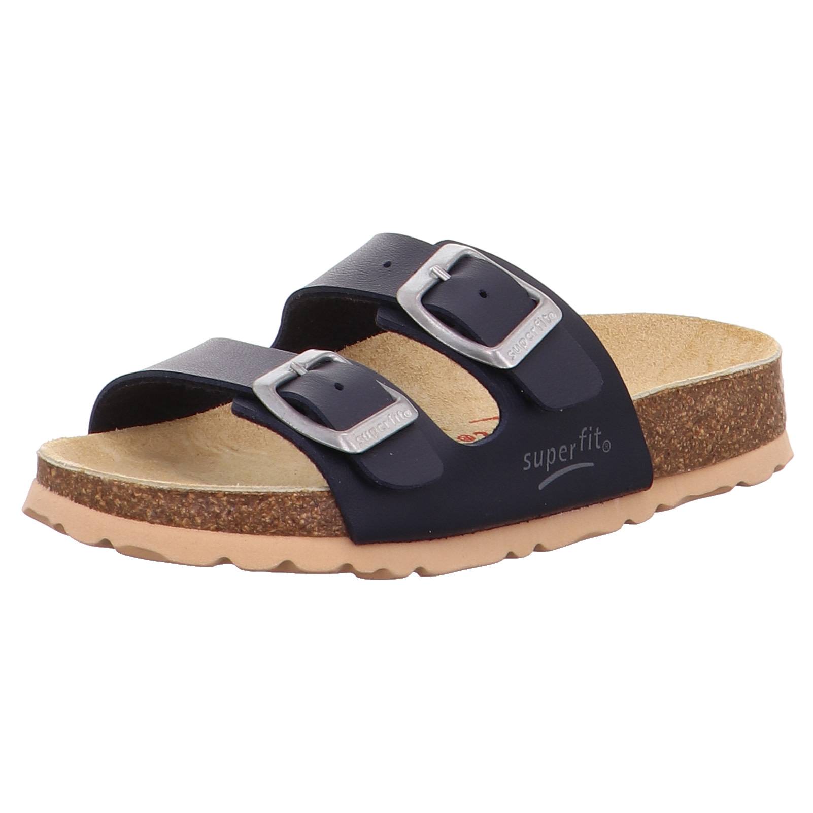 Superfit Kids' Fussbettpantoffel Blue, 29