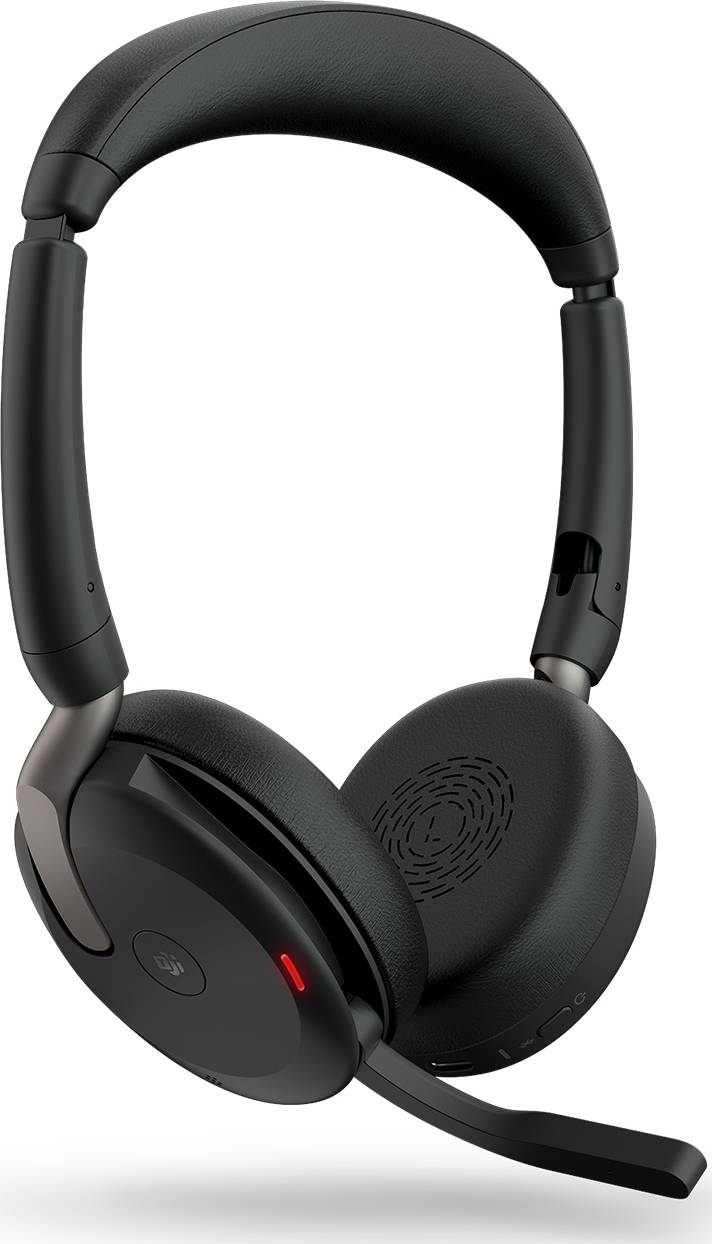 Jabra Evolve2 65 Flex USB-A MS Headset m. oplader