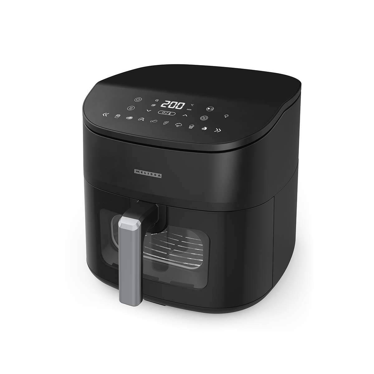 Digital Air Fryer XXL, 7,6L, 8 förinställningar, Svart