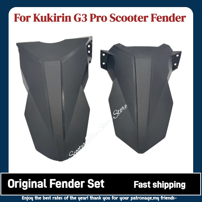KuKirin Original G3 Pro Front & Rear Fender Set for KUGOO KIRIN G3 Pro Electric Scooter Mudguard Replacement Spare Parts