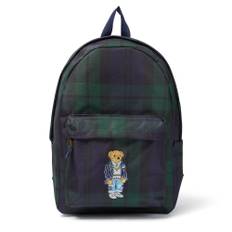 Polo Ralph Lauren Kids Polo Bear checked backpack