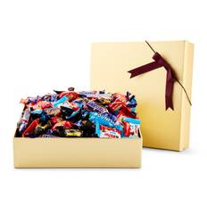 Guldæske med deluxe chokolade - 800 gram