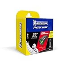 Michelin Protek Max luftkammare, prestavventil,40 mm, 26 tum 1,9–2,30 (47/58 559),svart