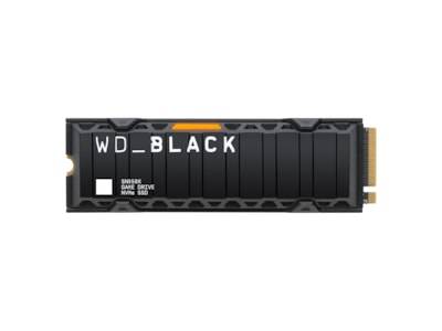 WD Black SN850X 2TB NVMe PCIe 4.0 NVMe SSD med Heatsink