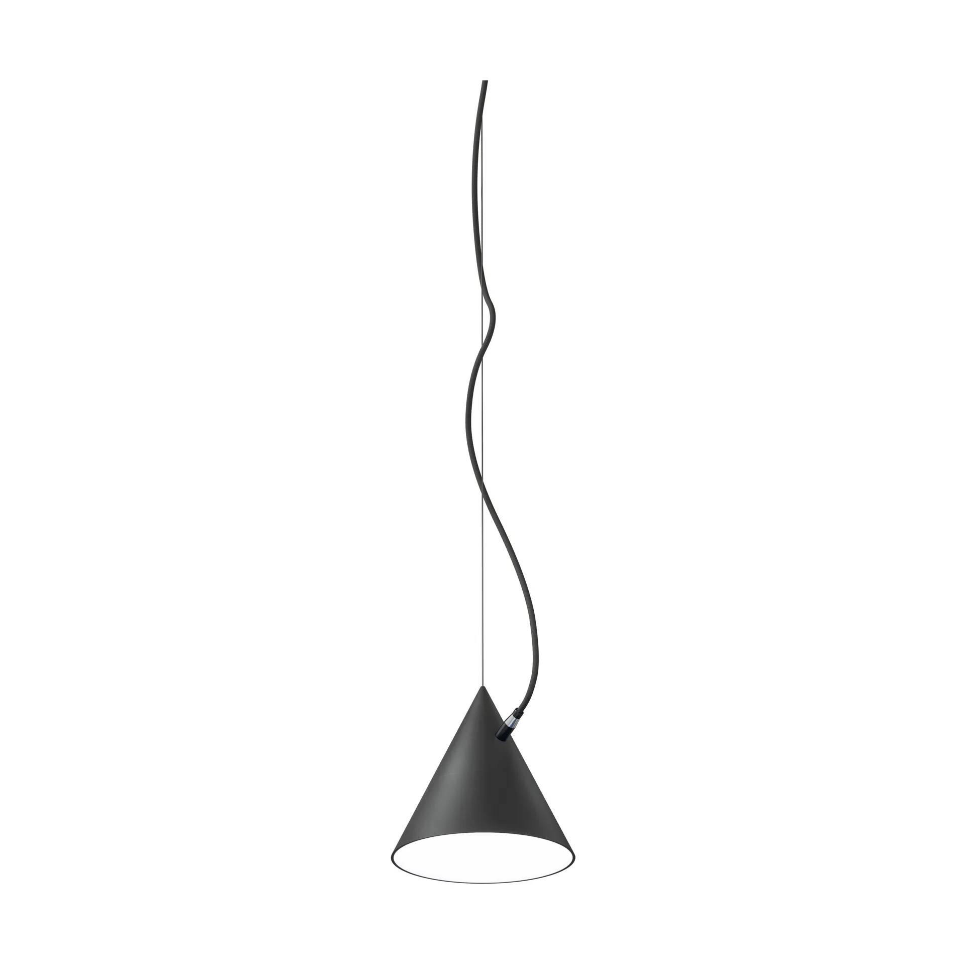 Noon Castor pendel 20 cm Svart-svart-svart