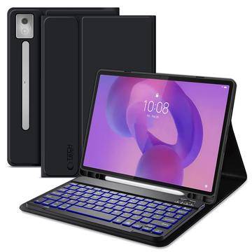 Lenovo Idea Tab Pro Tech-Protect SmartCase Pen Bluetooth-tastaturetui (Open Box - Bulk) - sort