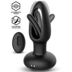 Sasha Vibrating Plug With Flipping Tongue & Remote