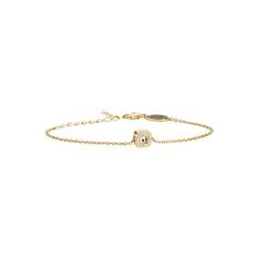 Blomdahl Armband Guld Brilliance Cushion 8 mm, Crystal