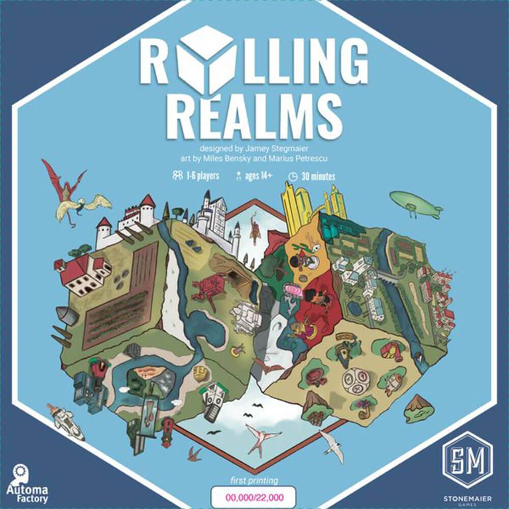 Rolling Realms brädspel