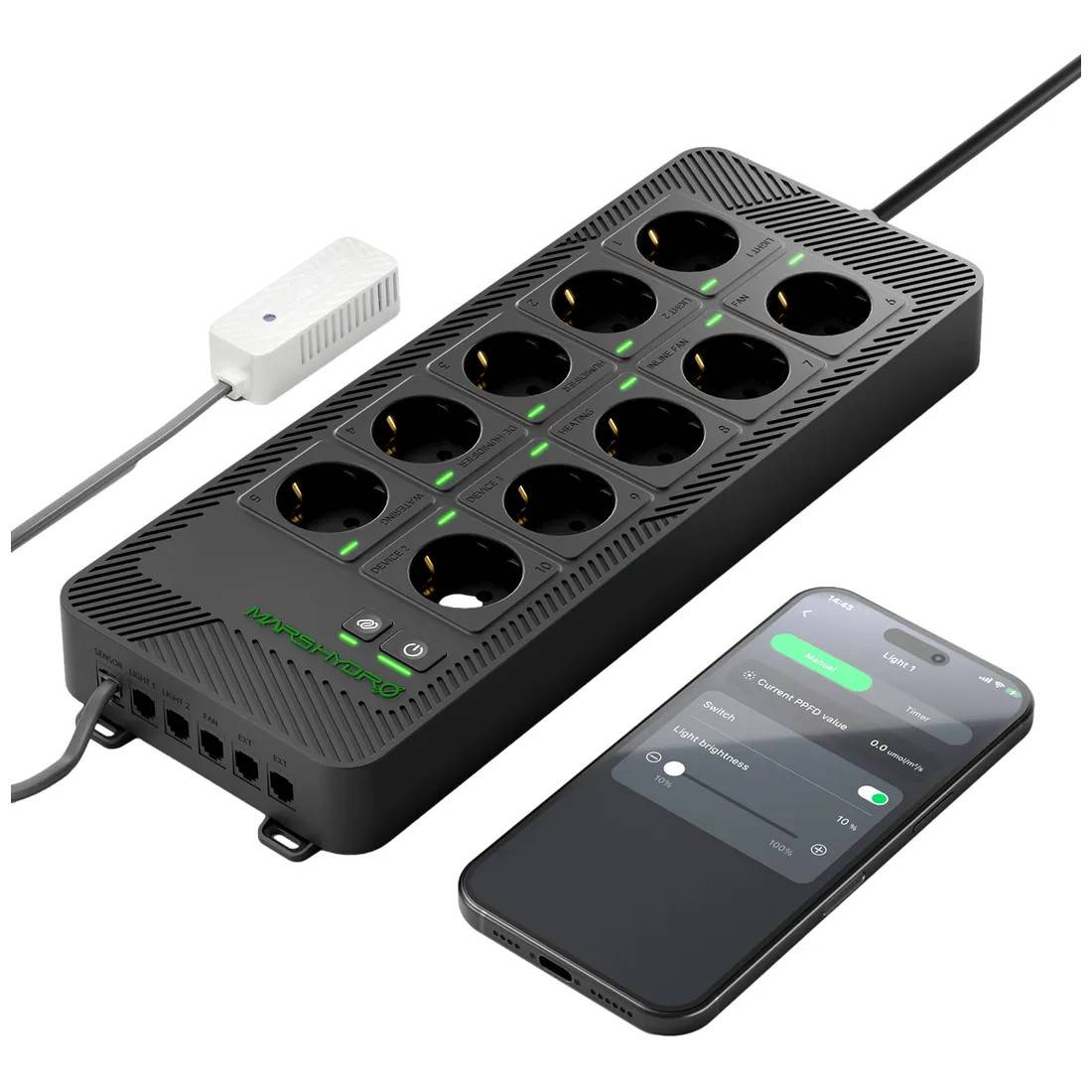 Mars Hydro - iHub Pro Smart 10-Outlet Control System