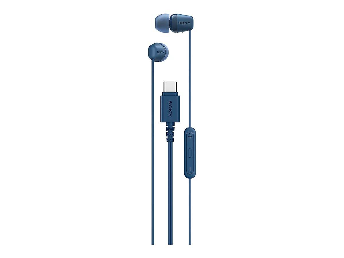 Sony IER-EX15C Kablet Earbuds Blå --> I externt lager, forväntat leveransdatum hos dig 07-03-2026