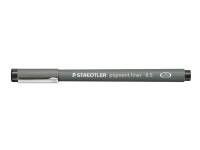 (ComputerSalg) STAEDTLER pigment liner 308 - Fineliner - svart - pigmentbläck - 0.5 mm