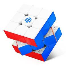 GAN14 Maglev Pro Speed Cube, 3x3 Magnetic Magic Cube med Pro Level Anti-POP Anpassningsbar Känsla, Snabb Slät Professionell Kub för Barn och Vuxna(UV Coated)