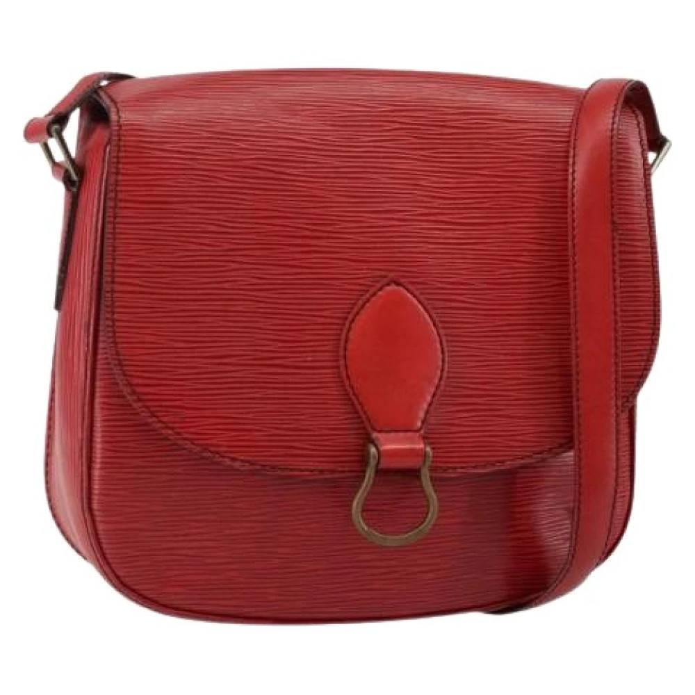 Louis Vuitton Vintage Pre-owned Vintage Cross Body Taske - Vintage - Dame - Rød - ONE SIZE - Læder