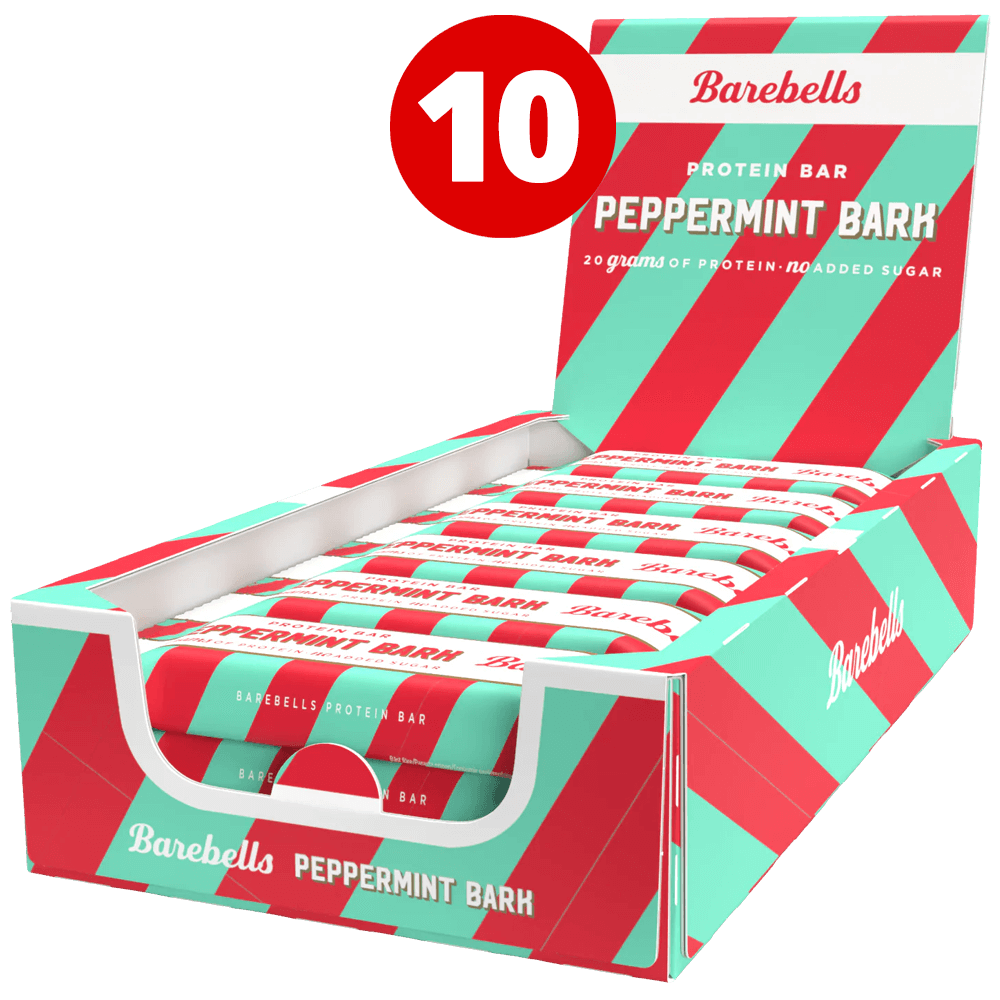 Barebells Protein Bar Peppermint Bark - 10x55g. - Proteinbar