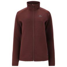 SOS Women's Muju Full Zip Midlayer V1 Fleecejacka Dam Storlek XS Färg brun