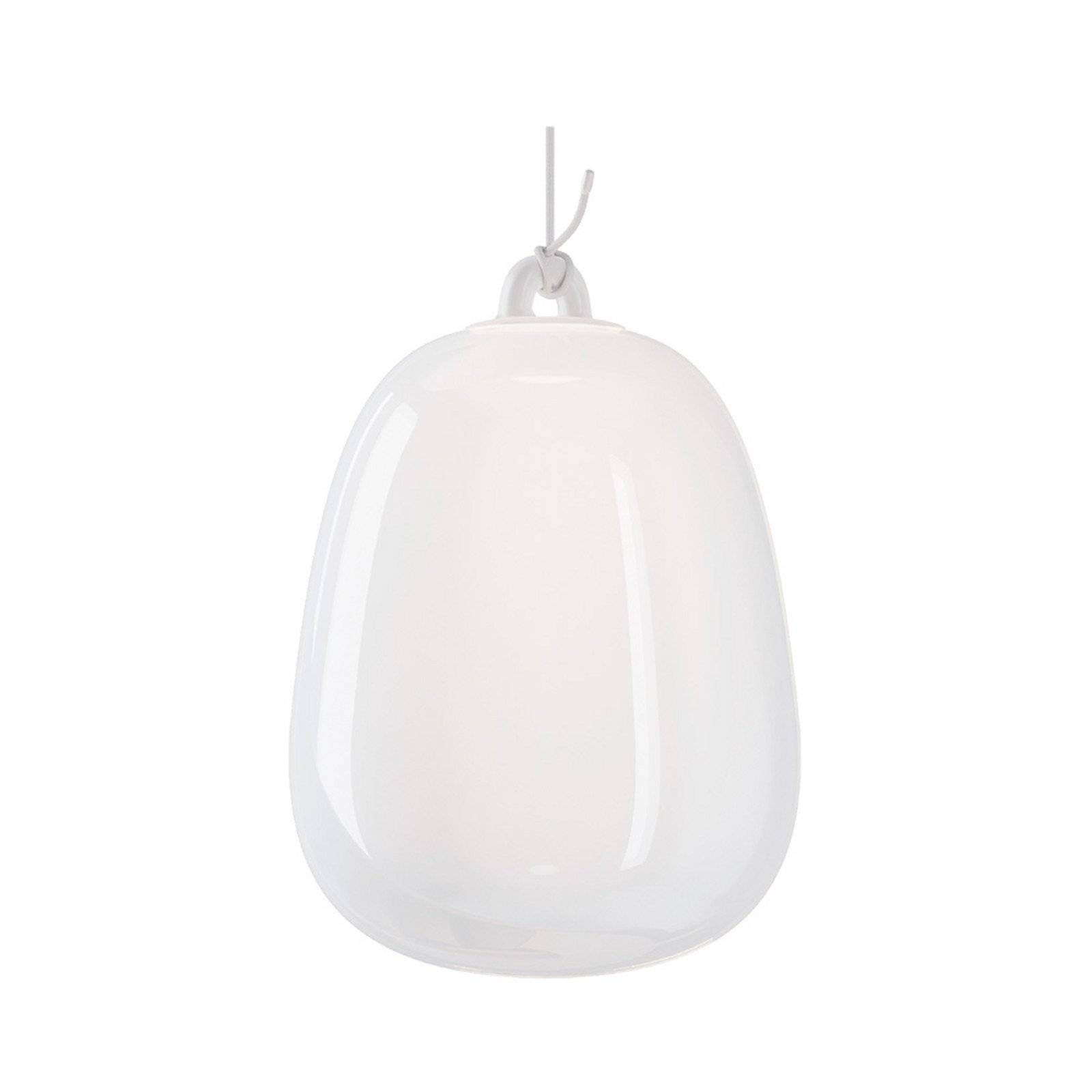 Taklampa Lodes, Vit, Vardagsrum, Glas