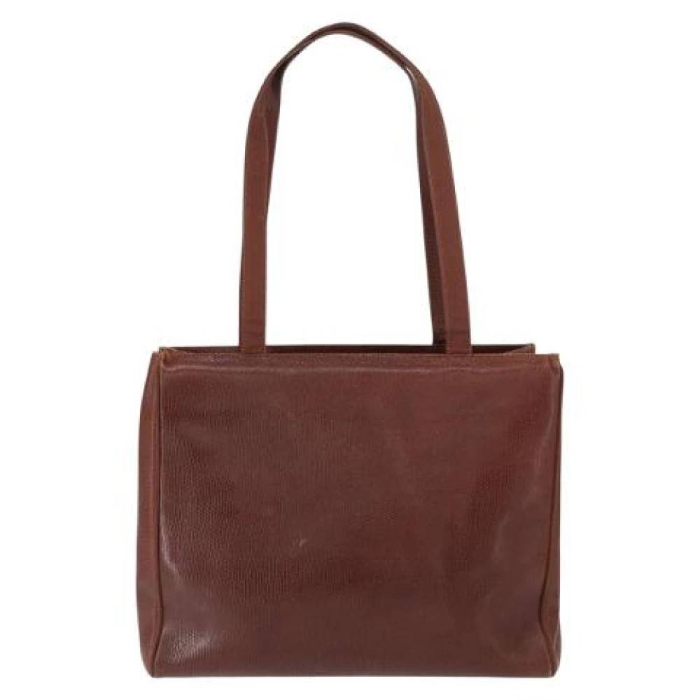 Salvatore Ferragamo Pre-owned - Pre-owned Vala tote Vintage - Dam - ONE Size - Läder