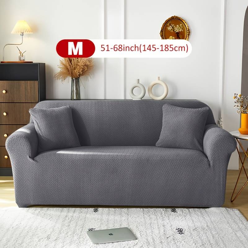 1/2/3-seat Elastic Jacquard Full-cover Armrest Sofa Cover Universal Sofa Cover