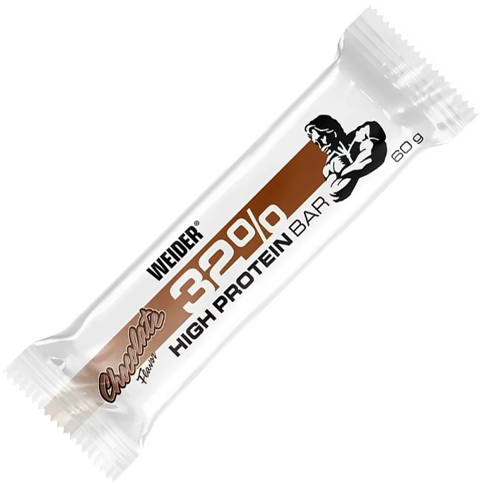 Weider 32% Protein Bar 60 g hallon-vit choklad