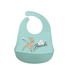 KLASSIKERE Disney Classic, Toddler 100% Silikone Hagesmæk |Grön |One Size