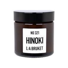 LA Bruket 321 Doftljus Hinoki 50g