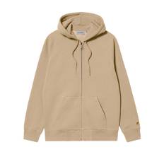 Carhartt WIP Hooded Chase Jacket Sable Gold - M / Beige