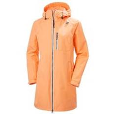 Helly Hansen Long Belfast Jacket - Regnjacka Dam Smoked Purple XS