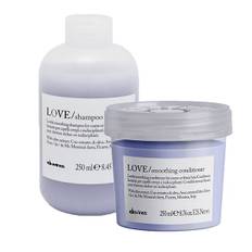 Davines LOVE Smoothing Shampoo 75ml + Conditioner 75ml DUO