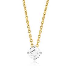 Blomdahl Halsband Tiffany CZ White 7 mm 33‑2315‑0730