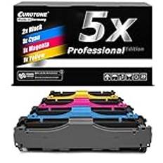 E.T. Toner 5X kompatibel med HP LaserJet Pro 400 färg M451 M475 ersätter CE410X-13A 305A 305X