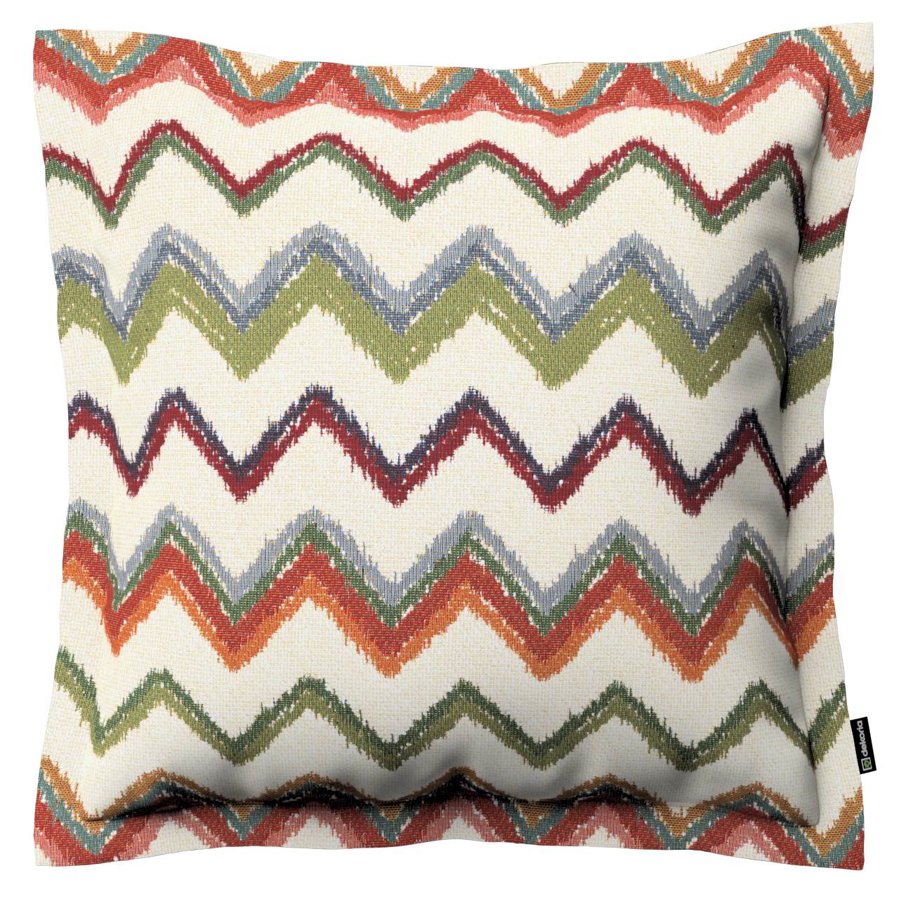 Pudebetræk<br/>Mona med ståsøm, Bouclé creme mv., 45 x 45 cm, Cosy Home