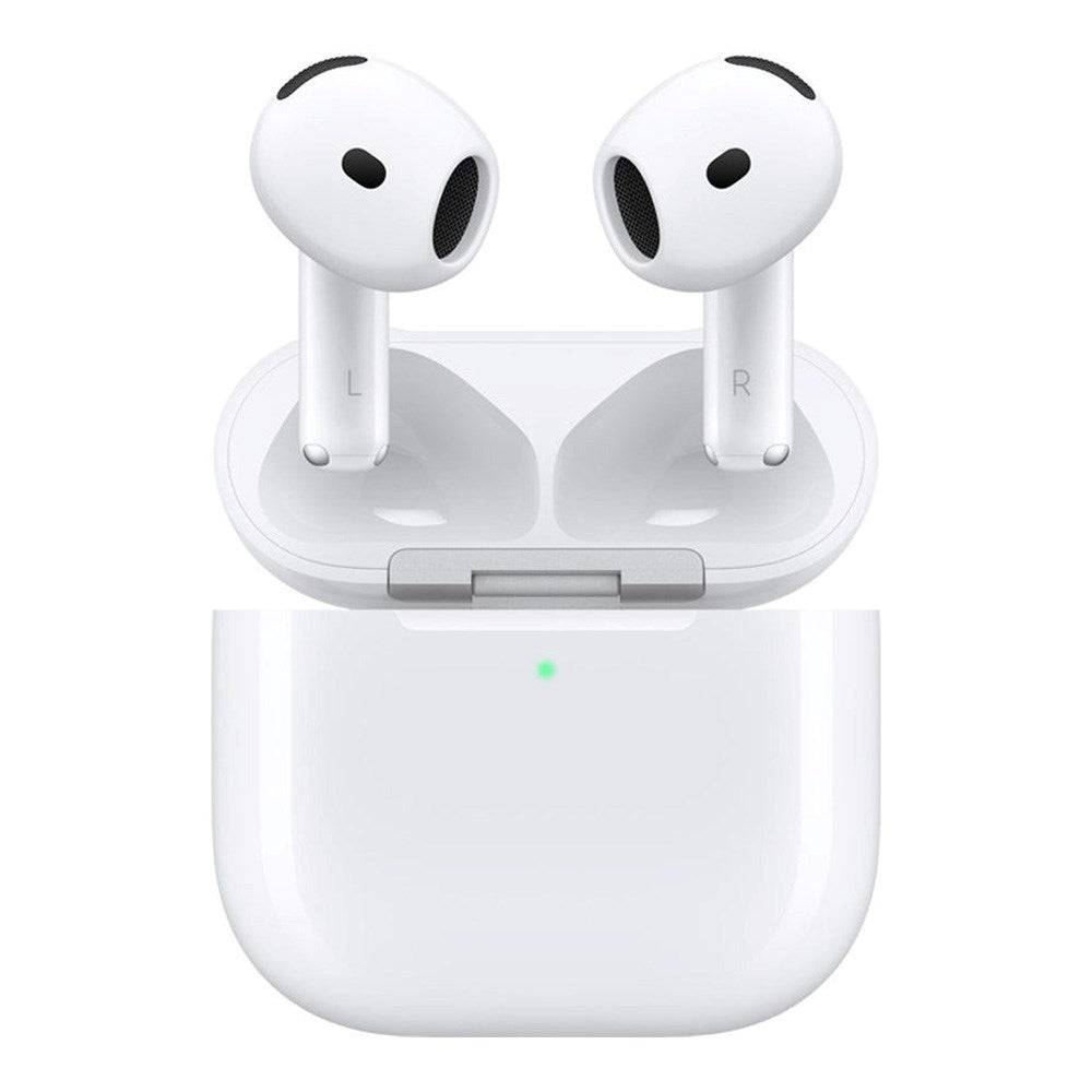 Apple AirPods 4 med Aktiv Brusreducering In-Ear Headset med Trådlös Laddningsfodral - Vit