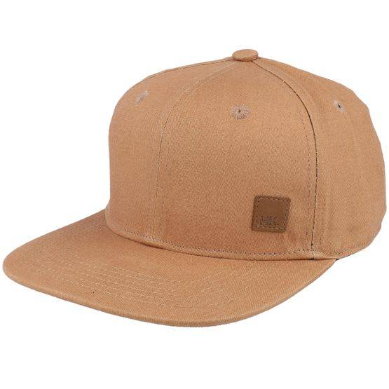 Headster - Beige snapback Keps - Kids Varsity Sand Snapback @ Hatstore