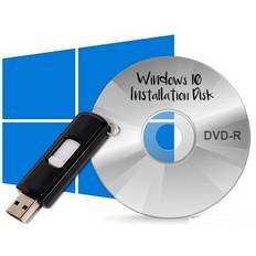 Microsoft Windows 10 Installations Media PRO / HOME / USB Inkl. 32 GB Usb Minne