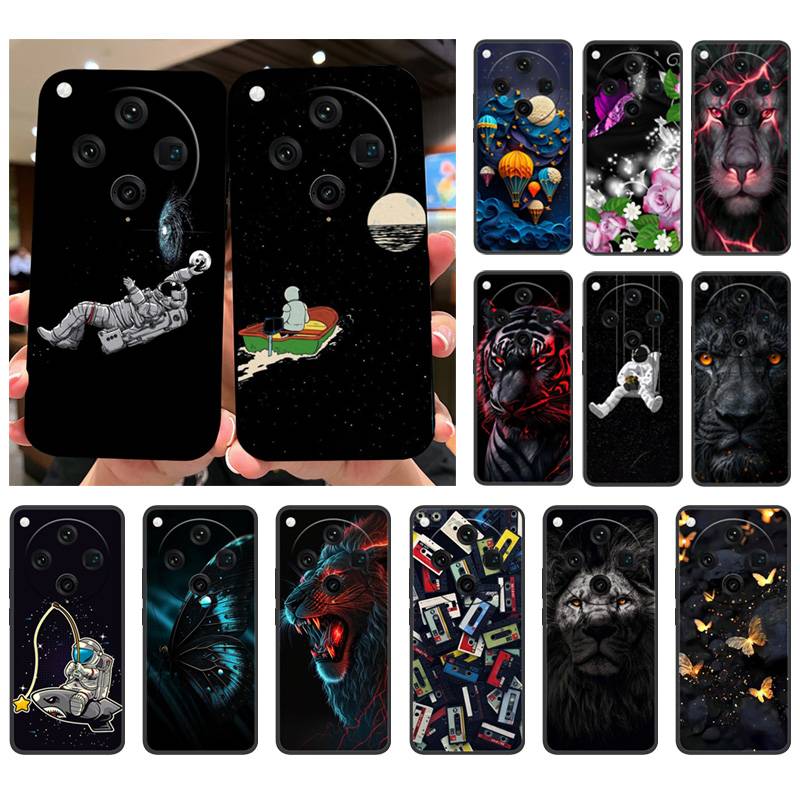 For OPPO Find X8 Pro Phone Cases Black TPU Shockproof Shell Coque For OPPO Find X8 Pro 5G Case Soft Silicone Cover Fundas