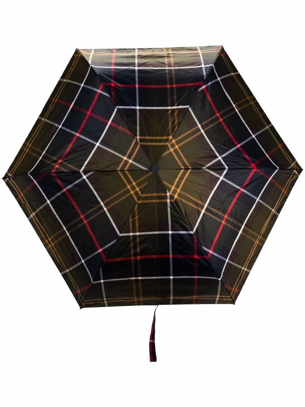 Barbour - Portree skotskrutigt paraply - dam - polyester - one size - Grön
