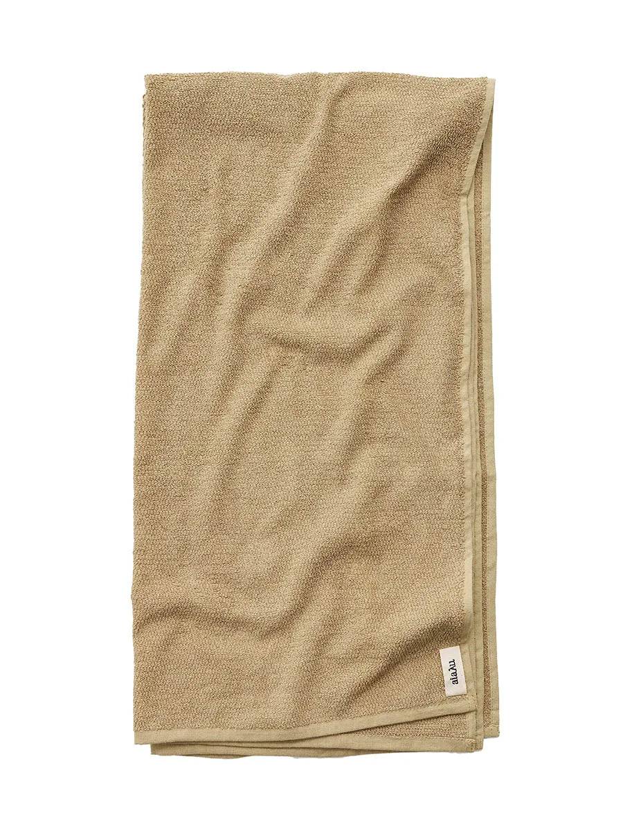 Linen Bath Towel, 70 x 140 cm fra Aiayu Saffron - Jacobsen Plus