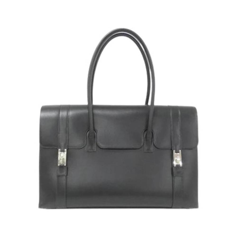 Hermès Vintage Pre-owned Vintage Tote Bag - Vintage - Dame - Sort - ONE SIZE - Uld
