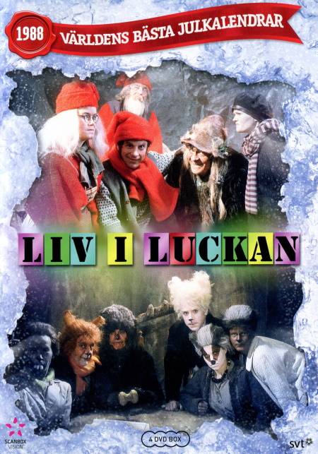 DVD - Liv i luckan (Julkalender 1988) (4-disc) (Beg)