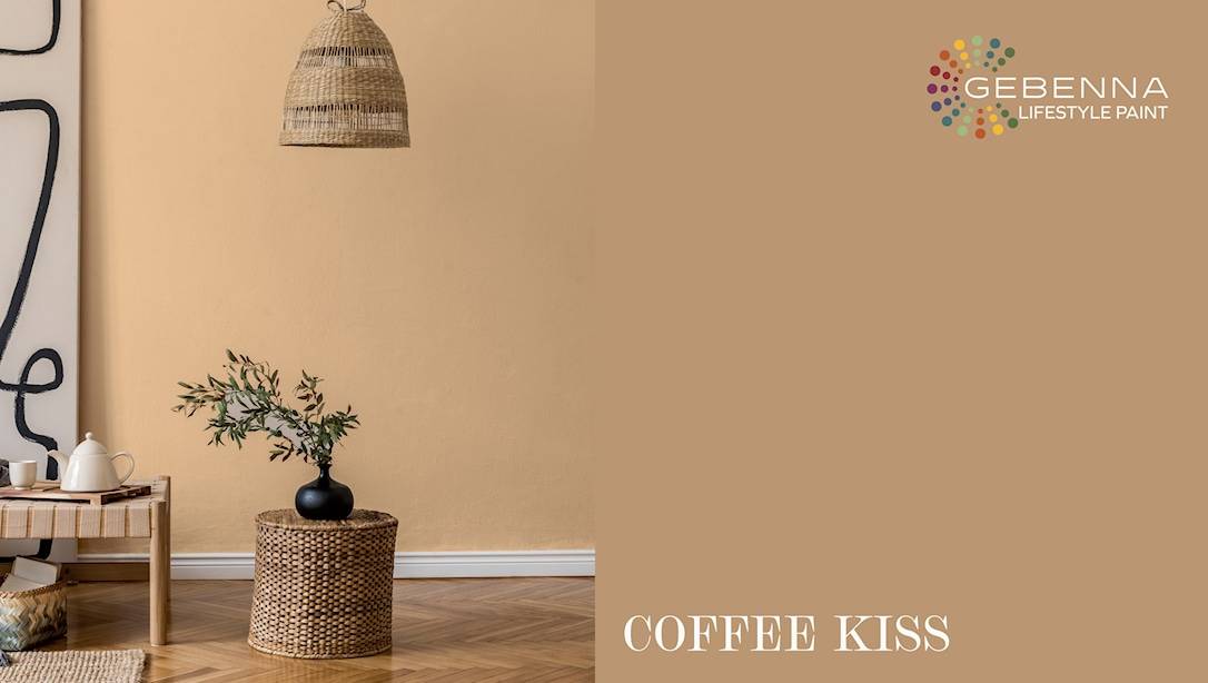 Gebenna Vægmaling: Coffee Kiss 9 liter.
